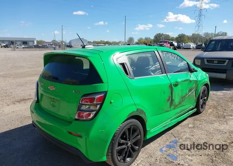 2017 Chevrolet Sonic Premier Auto from USA, damaged, VIN 1G1JF6SB5H4153233